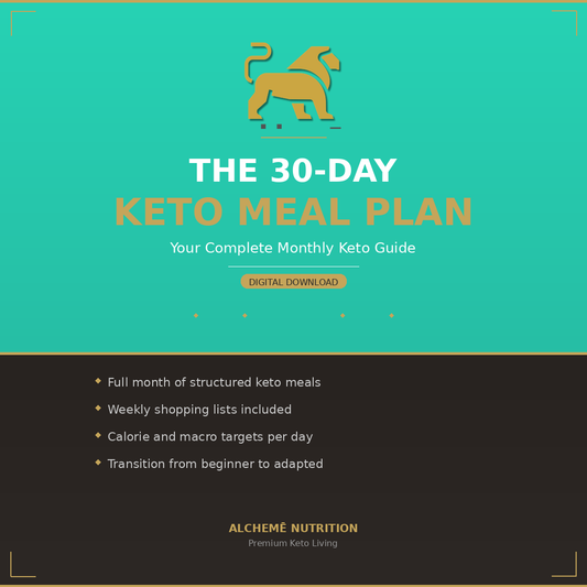 30-Day Keto Meal Plan