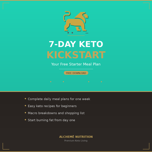 7-Day Keto Kickstart Meal Plan