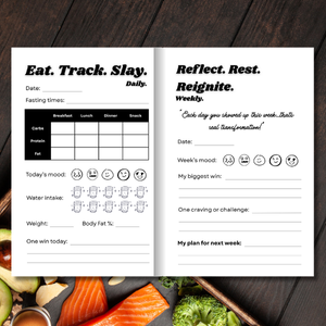 Track It Like It's Hot!!! Because your Abs deserve a comeback tour!!!: A Sassy 28-Day Keto & Intermittent Fasting Journal for Daily and Weekly Wins... and Motivation